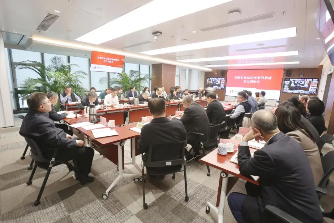 龙8实业召开2025年四时度书记调度会